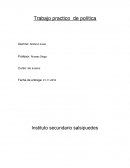 Trabajo practico de política