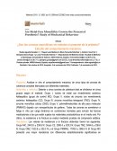 Estudio del comportamiento mecánico