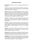 Glosario términos procesales