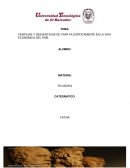 VENTAJAS Y DESVENTAJAS DE VIVIR FILOSÓFICAMENTE EN LA VIDA ECONÓMICA DEL PAÍS