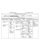 PLANEACIÓN DIDÁCTICA CICLO ESCOLAR 2017-2018
