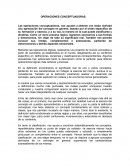 Operaciones Conceptuadoras