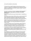 LOS CUATRO PILARES DE LA EDUCACION