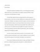 El desarrollo de políticas de marketing en Chile