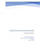 Protocolo de Investigación: Casillero Automatico