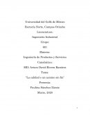 La calidad o un camino sin fin