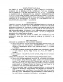 CONTRATO DE FIANZA CIVIL