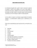 INDICADORES DE GESTIÓN (KPI)