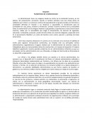 Fundamentos de la Administración