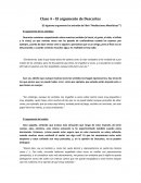 Clase 4 – El argumento de Descartes