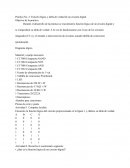 Práctica No. 2: Función lógica y tabla de verdad de un circuito digital