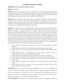 LOS GÉNEROS TEATRALES EN COLOMBIA