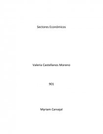 SECTORES ECONOMICOS gestión. Página 1