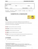 ELEMENTOS DE LA COMUNICACIÓN