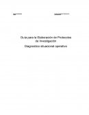 Guía para la Elaboración de Protocolos de Investigación