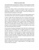 Reflexión caso pizzeria