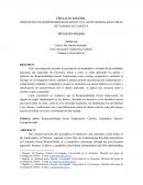 PERCEPCIÓN DE RESPONSABILIDAD SOCIAL EN LAS ENTIDADES BANCARIAS DE FLORENCIA CAQUETÁ