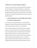 Evidencia 3: Foro “Proceso logístico colombiano”