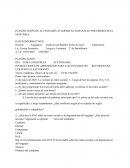 PLANIFICACIÓN DE ACTIVIDADES ACADÉMICAS SEMANALES POR EMERGENCIA SANITARIA