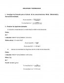 MOLARIDAD Y NORMALIDAD