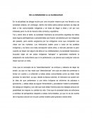 DE LA INDIANIDAD A LA GLOBALIDAD