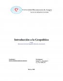Ensayo sobre geopolitica