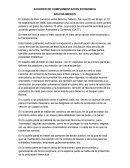 Acuerdo de Complementacion Economica Bolivia-Mexico