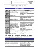 PROGRAMA DE CAPACITACION ANUAL