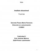 Comportamiento del consumidor Fuze tea