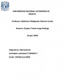 Actividad 2 UNIDAD producción baja pedido