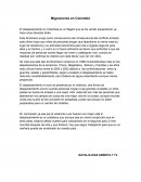 Migraciones en Colombia