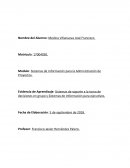 Sistemas de Información para la Administración de Proyectos