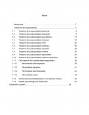 Trastornos de la personalidad