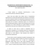 FUNDAMENTOS DEL COMPORTAMIENTO ORGANIZACIONAL Y SU APLICABILIDAD EN LAS ORGANZACIONES VENEZOLANAS