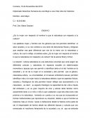 Violencia de genero. ¿Es la mujer con respecto al hombre lo que la naturaleza con respecto a la cultura?