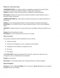 Método de recolección de datos. Página 1