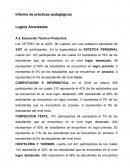 INFORME DE PRACTICAS PEDAGOGICAS 2019