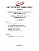 MARKETING. EMPRESA: “Rinconcito casero” SAC