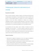 Trabajo grupal: Cálculo de la demanda de una vivienda
