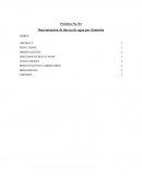 Práctica No. 04 Determinación de dureza de agua por titulación