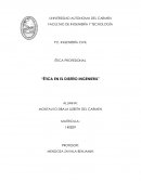 LA ETICA EN EL DISEÑO INGENIERIL