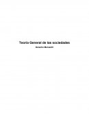 Teoría General de las sociedades Derecho Mercantil