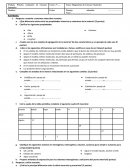 Diagnóstico de Ciencias Naturales