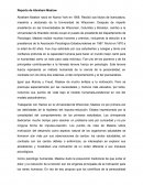 Reporte de Abraham Maslow