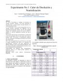Experimento de fisicoquímica