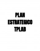 PLAN ESTRATEGICO TPLAB INFORMACIÓN GENERAL DE LA EMPRESA