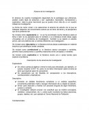 Alcance de la investigacion segun Sampieri