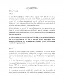 Analisis compañía “Los Calidosos S.A “