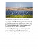 Paisaje Humanizado. Imagen de las placas solares (mote para recordarlo)