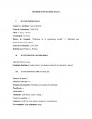 INFORME FONOAUDIOLOGICO “Dificultad en el aprendizaje escolar”